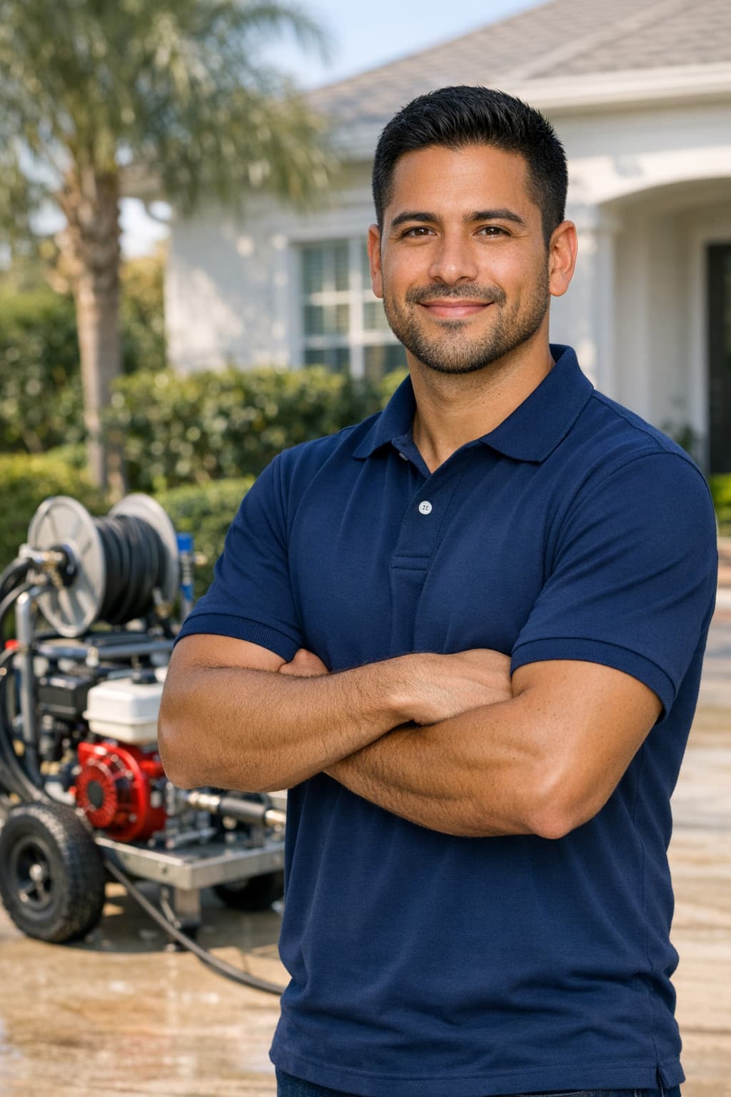 John Martinez owner of ProShinesquad pressure wash LLC