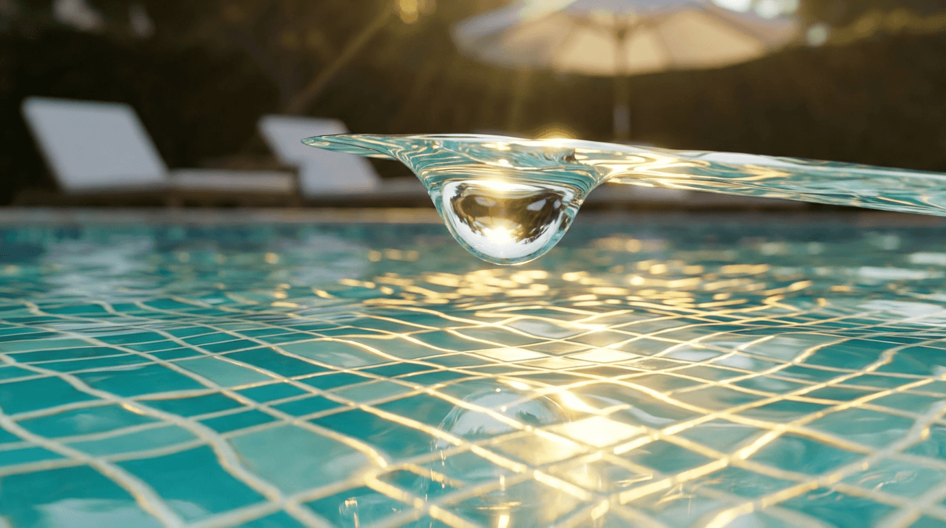 Pool deck restored and clean after professional service